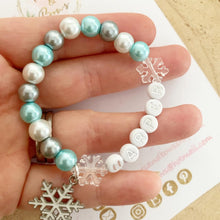 Load image into Gallery viewer, Christmas Snowflake Bracelet
