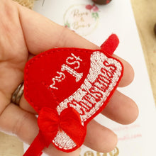 Load image into Gallery viewer, 1st Christmas- First Christmas headband