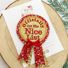 Load image into Gallery viewer, Nice List Christmas Badge - Christmas Eve Box Filler