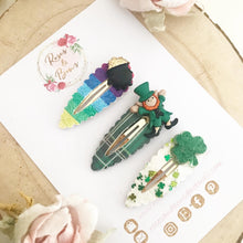 Load image into Gallery viewer, St Patrick’s Day snap clip set