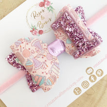 Load image into Gallery viewer, Birthday Party Hair Bow Headband or Clip
