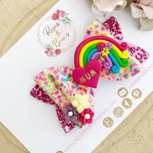Load image into Gallery viewer, Mother’s Day Hair Bow Headband or Clip
