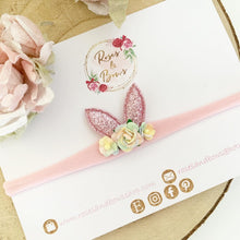 Load image into Gallery viewer, Rainbow Dainty Bunny Ears Easter headband