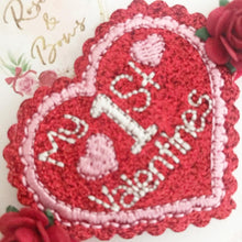 Load image into Gallery viewer, First Valentine’s Headband - 1st Valentine’s Day Headband