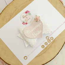 Load image into Gallery viewer, Mummy’s Bestie Hair Bow Headband or Clip