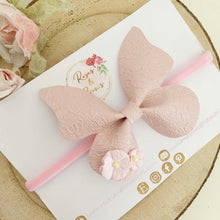 Load image into Gallery viewer, Butterfly Pinch Bow Headband or Clip