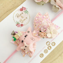 Load image into Gallery viewer, Starfish Bow Headband or Clip