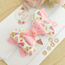 Load image into Gallery viewer, Ice Lolly Hair Bow Headband or Clip