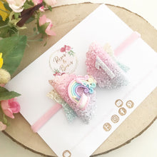 Load image into Gallery viewer, Birthday Hair Bow - Birthday Headband - Birthday Hair Clip