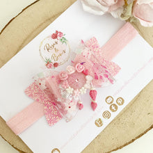 Load image into Gallery viewer, Dream Catcher Glitter Hair Bow Headband or Clip