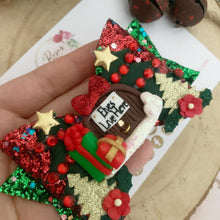 Load image into Gallery viewer, Elves Live Here Hair Bow Clip or Headband