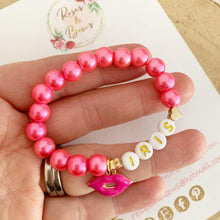 Load image into Gallery viewer, Girls Kisses Valentine’s Day Valentines Bracelet