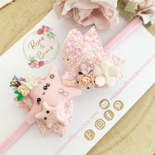 Load image into Gallery viewer, Starfish Bow Headband or Clip