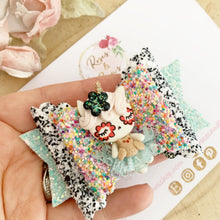 Load image into Gallery viewer, Halloween unicorn Hair Bow Headband or Clip