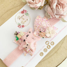 Load image into Gallery viewer, Starfish Bow Headband or Clip