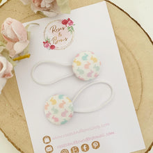 Load image into Gallery viewer, Easter Bunny Pastel Bobble Hair Ties Set of 2