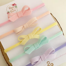 Load image into Gallery viewer, Wool felt pastel headband set