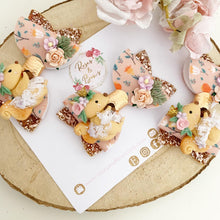 Load image into Gallery viewer, Autumn Squirrel Hair Bow Headband or Clip