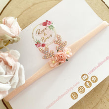 Load image into Gallery viewer, Dainty Blush Reindeer Headband