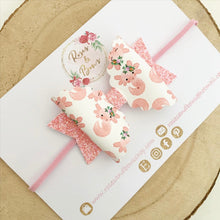 Load image into Gallery viewer, Axolotl Hair Bow Headband or Clip