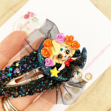 Load image into Gallery viewer, Day of the Dead large snap clip