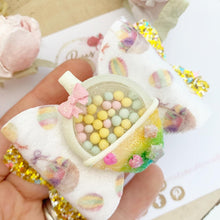 Load image into Gallery viewer, Easter Basket Hair Bow Headband or Clip