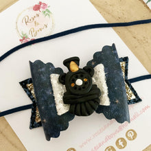 Load image into Gallery viewer, Christmas Train Hair Bow Headband or Clip