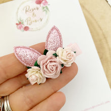 Load image into Gallery viewer, Easter bunny rabbit dainty clips
