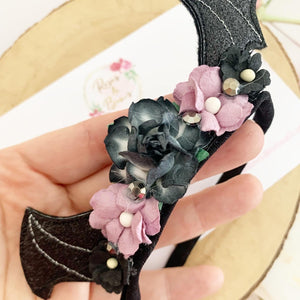 Bat wings headband - Girls Hairband - Photo Prop