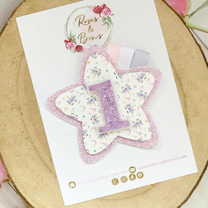 Unicorn Birthday Badge - Birthday Glitter Badge