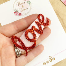 Load image into Gallery viewer, Valentines Day snap clip
