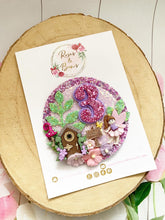 Load image into Gallery viewer, Fairy Birthday Pin Badge - Birthday Glitter Badge
