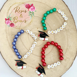2025 School Leavers Personalised Bracelet