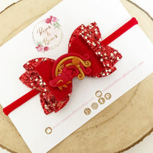 Load image into Gallery viewer, Chinese New Year, year of the Dragon Hair Bow Headband or Clip
