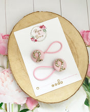 Load image into Gallery viewer, Birthday Age Bobbles Hair Ties Set of 2
