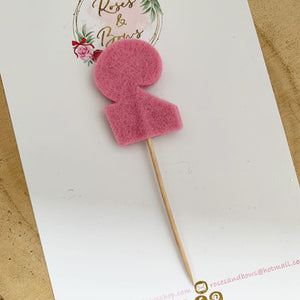 Small Cake Topper