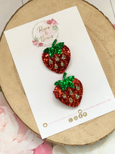 Load image into Gallery viewer, Strawberry hair clip
