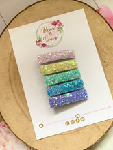 Load image into Gallery viewer, Glitter alligator clip set
