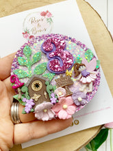 Load image into Gallery viewer, Fairy Birthday Pin Badge - Birthday Glitter Badge
