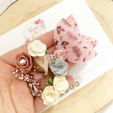 Load image into Gallery viewer, Deer Glitter Bow Headband or Clip
