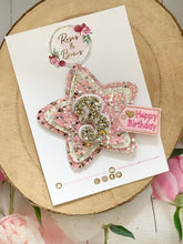 Load image into Gallery viewer, Happy Birthday Badge - Birthday Glitter Badge

