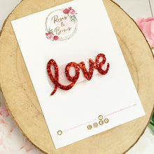 Load image into Gallery viewer, Valentines Day snap clip
