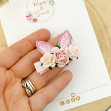 Load image into Gallery viewer, Easter bunny rabbit dainty clips
