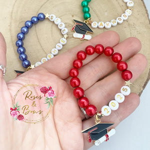 2025 School Leavers Personalised Bracelet