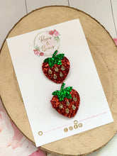 Load image into Gallery viewer, Strawberry hair clip
