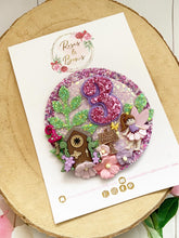 Load image into Gallery viewer, Fairy Birthday Pin Badge - Birthday Glitter Badge
