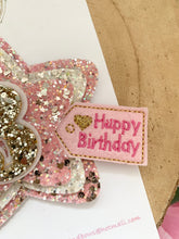 Load image into Gallery viewer, Happy Birthday Badge - Birthday Glitter Badge
