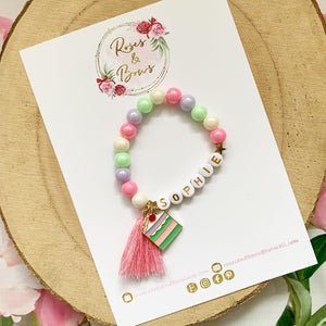 Girls Birthday Bracelet