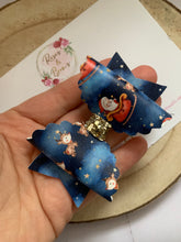 Load image into Gallery viewer, Father Christmas Hair Bow Headband or Clip
