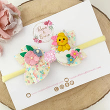 Load image into Gallery viewer, Easter Chick Hair Bow Headband or Clip
